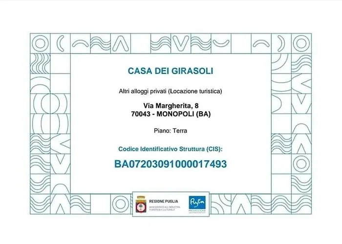 Casa Dei Girasoli アパート モノーポリ